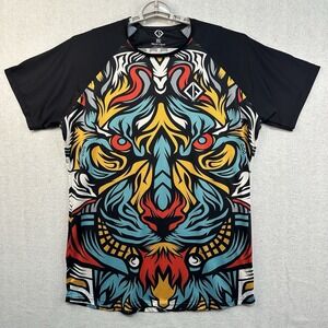 Limitless Identity Fashion Men's 2XL Pro-Fit T-shirt All Over Print Tiger Dragon